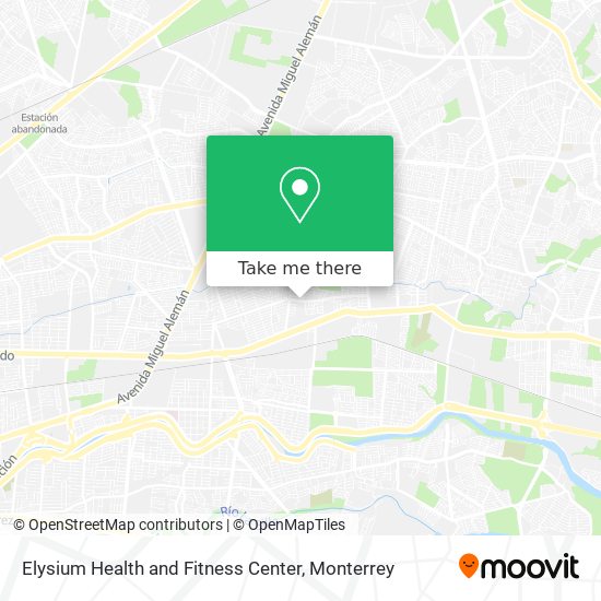 Elysium Health and Fitness Center map
