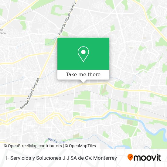 Mapa de I- Servicios y Soluciones J J SA de CV
