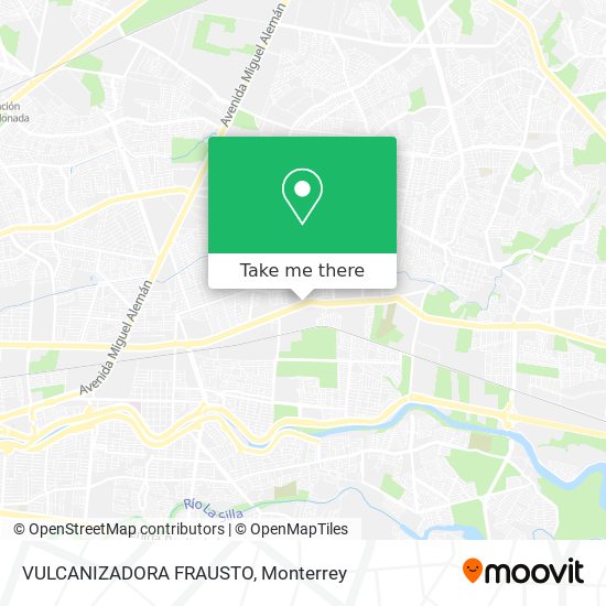 Mapa de VULCANIZADORA FRAUSTO