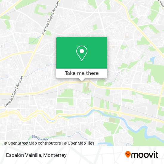 Escalón Vainilla map