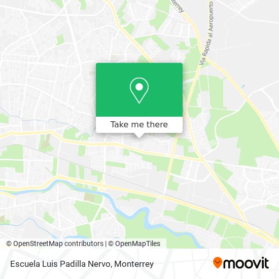 Mapa de Escuela Luis Padilla Nervo