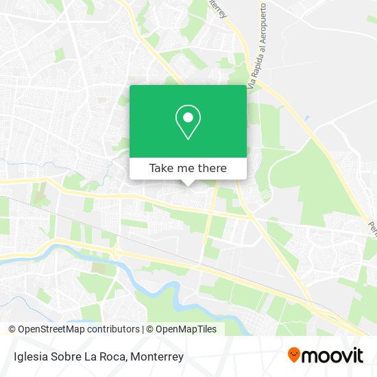 Iglesia Sobre La Roca map