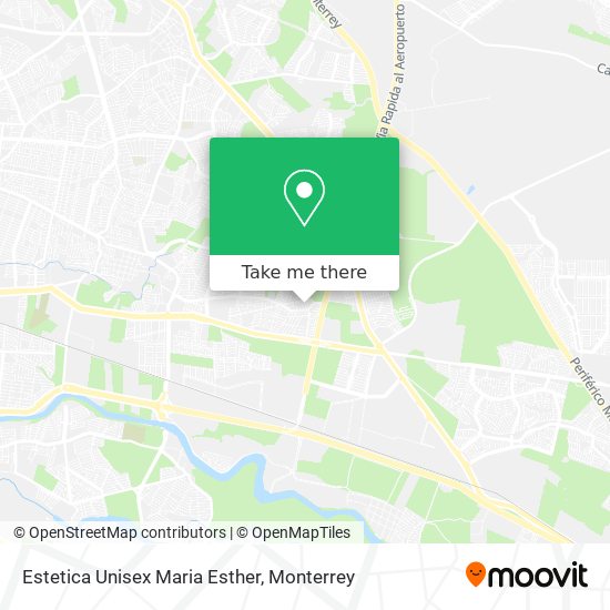 Mapa de Estetica Unisex Maria Esther