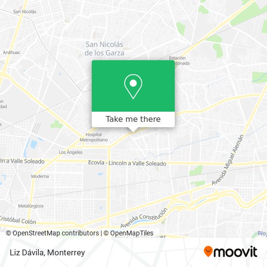 Liz Dávila map