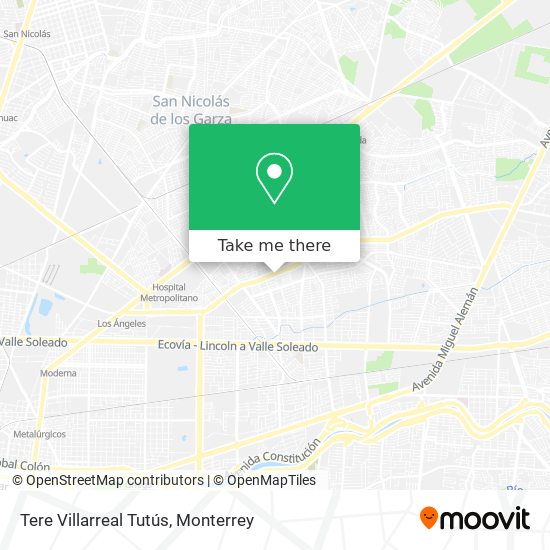Mapa de Tere Villarreal Tutús
