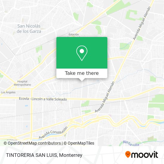 TINTORERIA SAN LUIS map