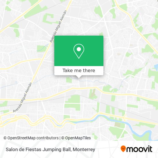 Salon de Fiestas Jumping Ball map