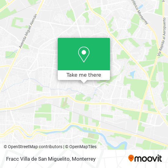 Fracc Villa de San Miguelito map