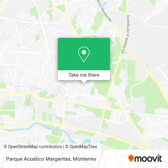 Parque Acuatico Margaritas map