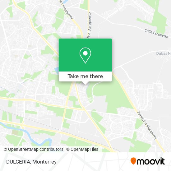 Mapa de DULCERIA