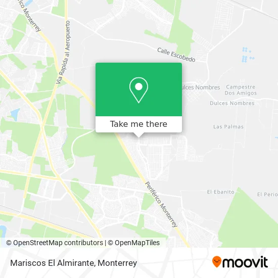 Mariscos El Almirante map