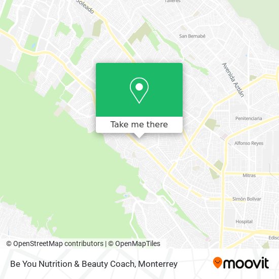 Be You Nutrition & Beauty Coach map