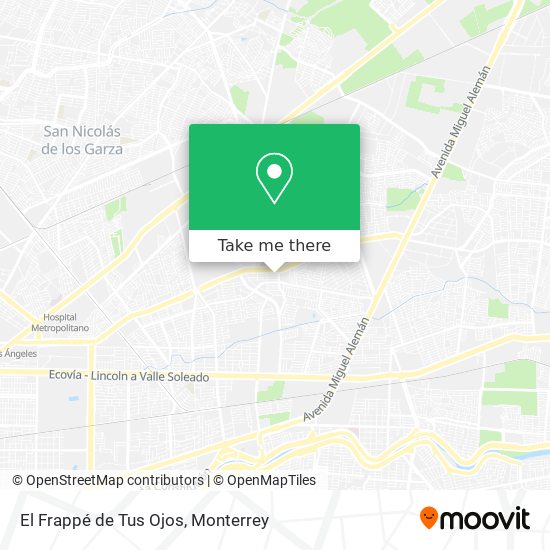 El Frappé de Tus Ojos map