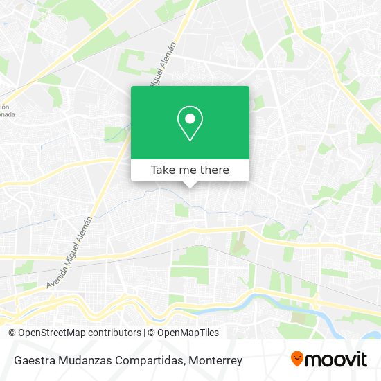 Gaestra Mudanzas Compartidas map
