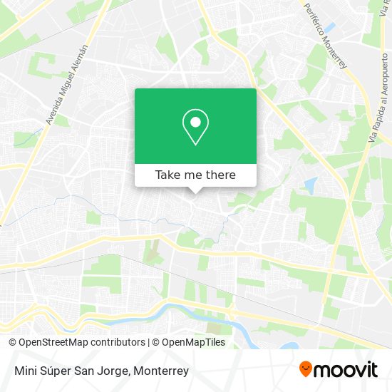 Mini Súper San Jorge map
