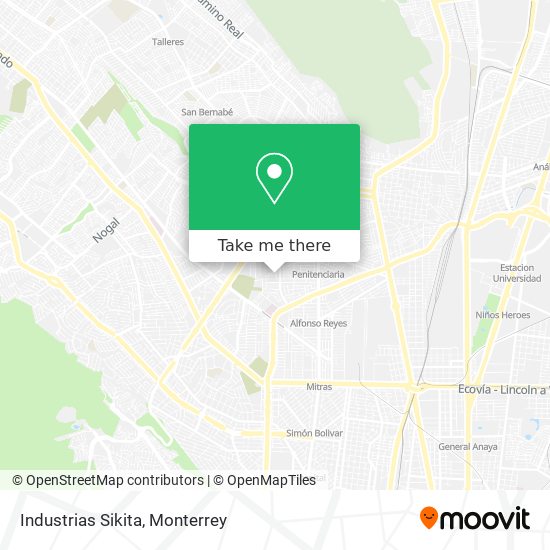Mapa de Industrias Sikita