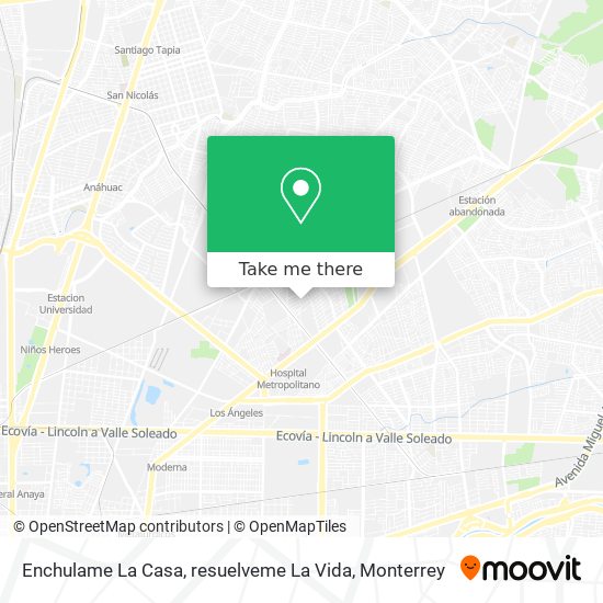 Mapa de Enchulame La Casa, resuelveme La Vida