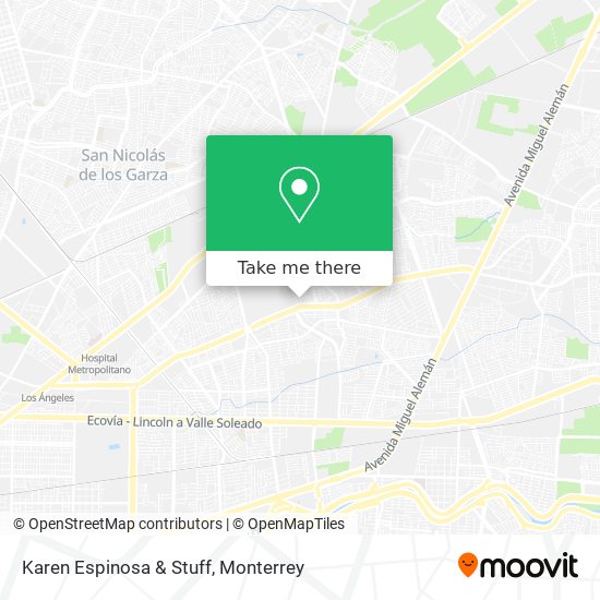 Karen Espinosa & Stuff map