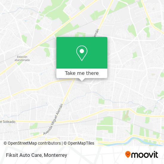 Mapa de Fiksit Auto Care