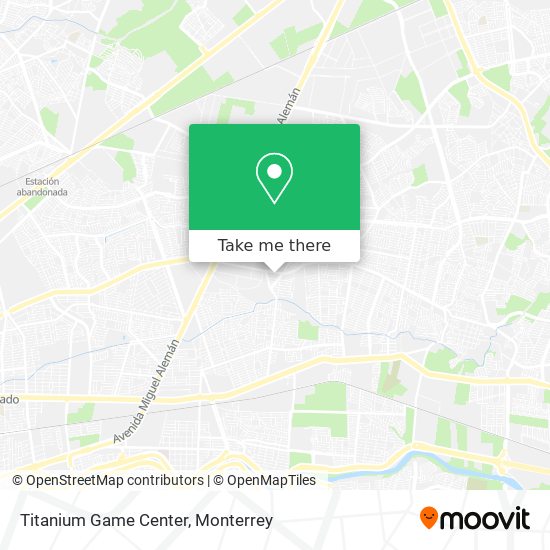 Mapa de Titanium Game Center