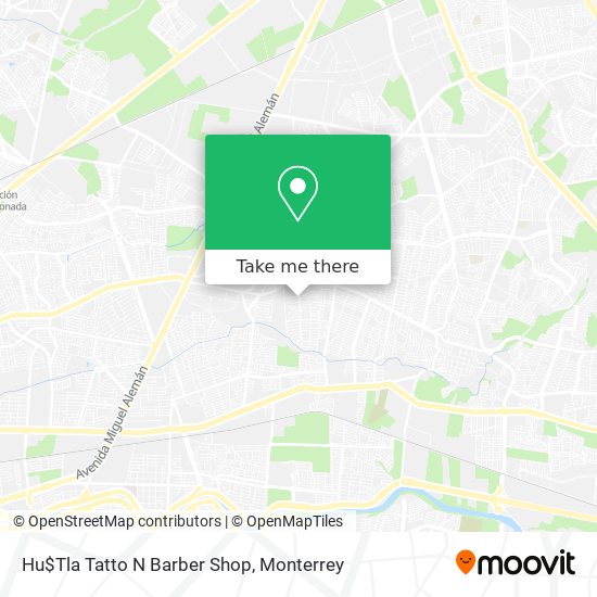 Hu$Tla Tatto N Barber Shop map