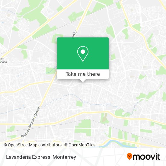 Mapa de Lavanderia Express