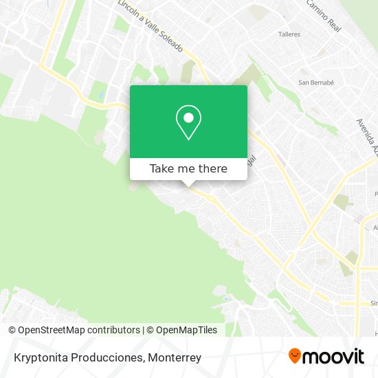 Kryptonita Producciones map