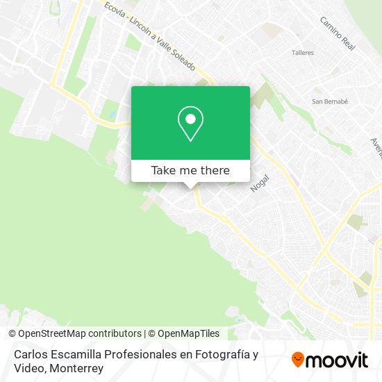 Carlos Escamilla Profesionales en Fotografía y Video map