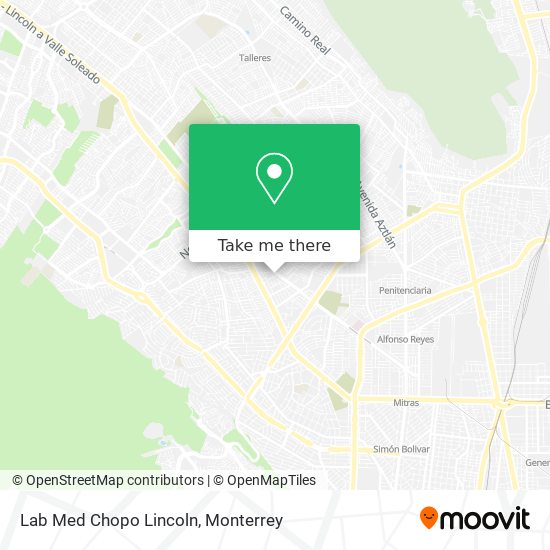 Lab Med Chopo Lincoln map