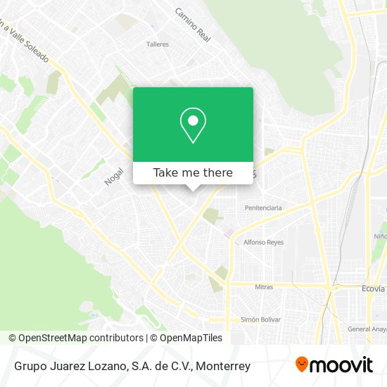 Grupo Juarez Lozano, S.A. de C.V. map