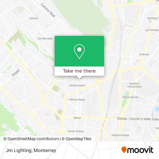 Mapa de Jm Lighting