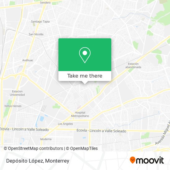 Depósito López map