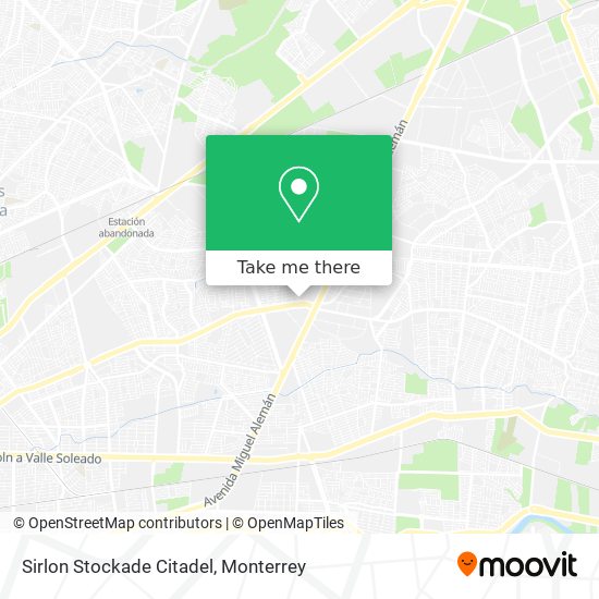 Mapa de Sirlon Stockade Citadel