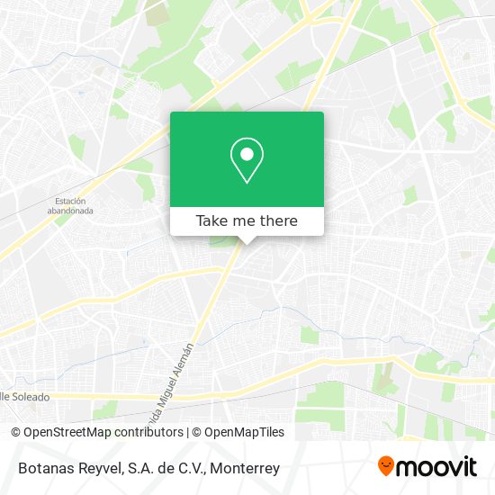Botanas Reyvel, S.A. de C.V. map