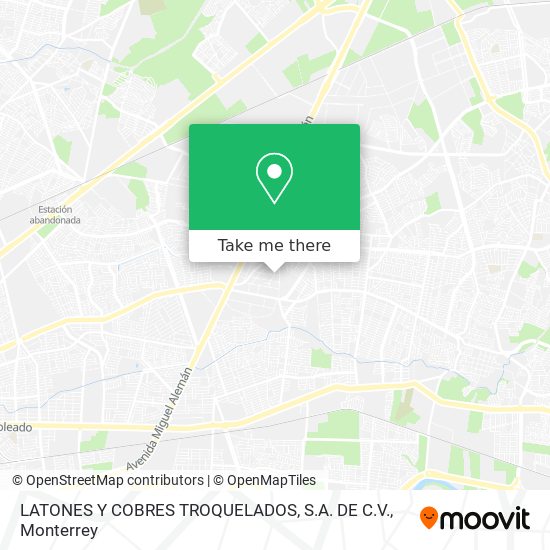 LATONES Y COBRES TROQUELADOS, S.A. DE C.V. map