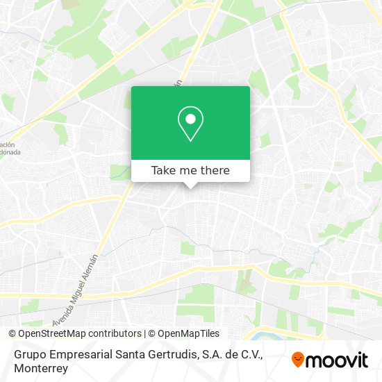 Mapa de Grupo Empresarial Santa Gertrudis, S.A. de C.V.
