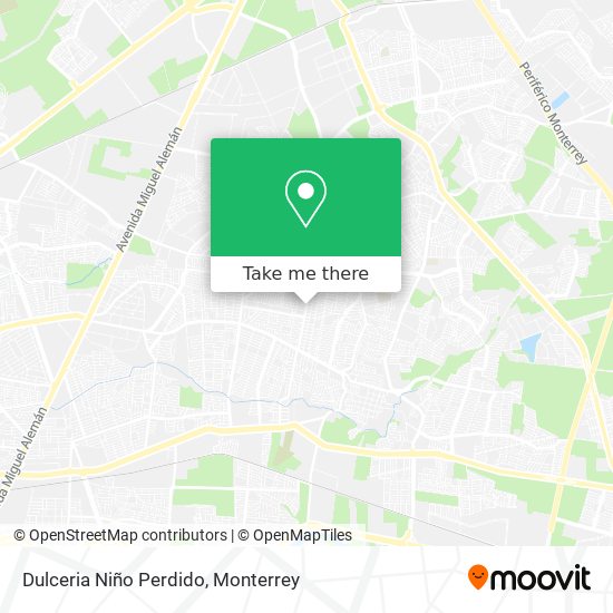 Dulceria Niño Perdido map