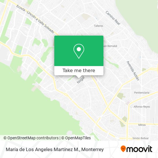 Mapa de María de Los Angeles Martínez M.