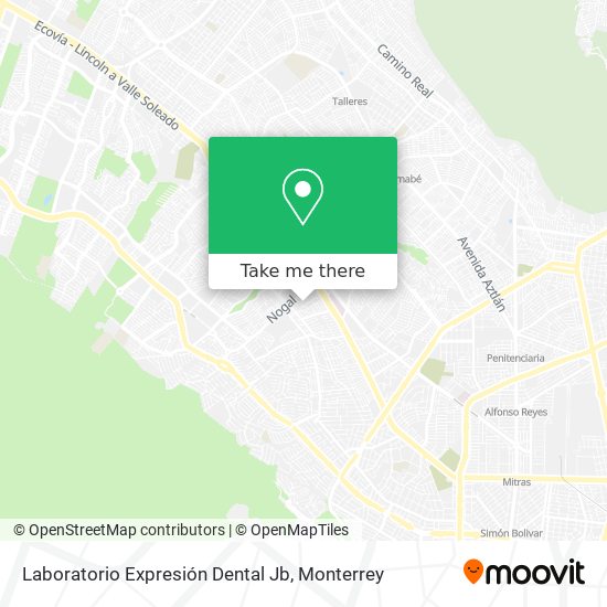 Laboratorio Expresión Dental Jb map