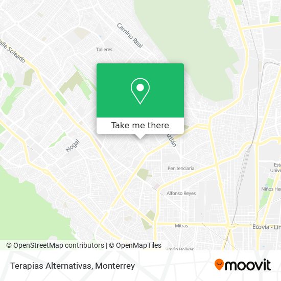 Terapias Alternativas map