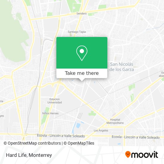 Mapa de Hard Life