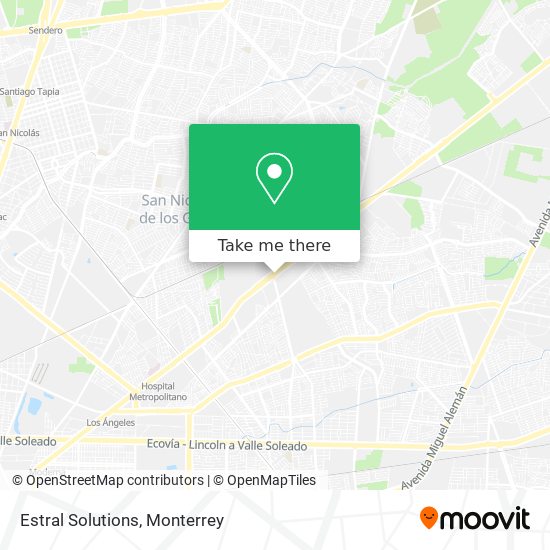 Mapa de Estral Solutions