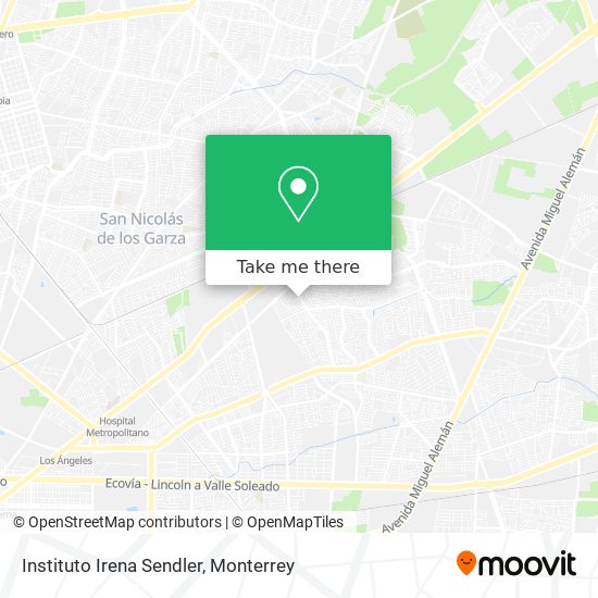 Instituto Irena Sendler map