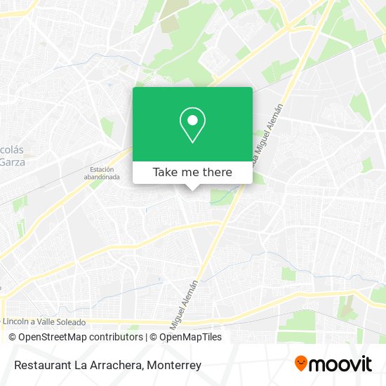 Restaurant La Arrachera map