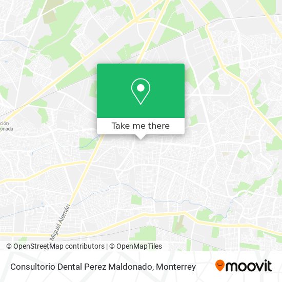 Mapa de Consultorio Dental Perez Maldonado