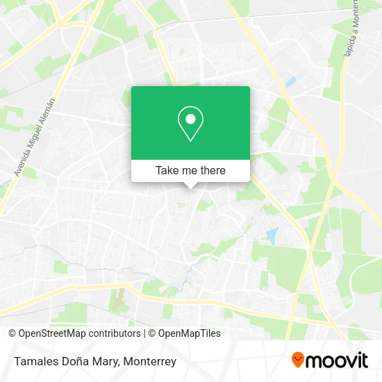 Tamales Doña Mary map