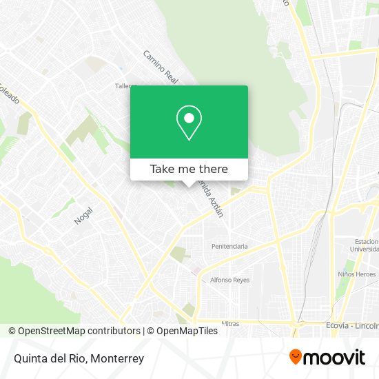 Mapa de Quinta del Rio