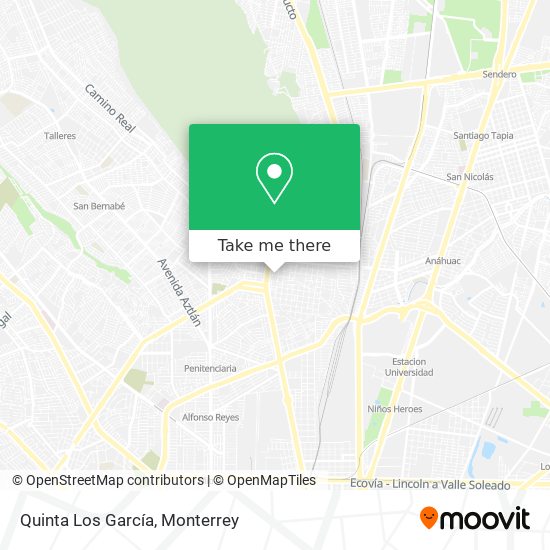 Quinta Los García map
