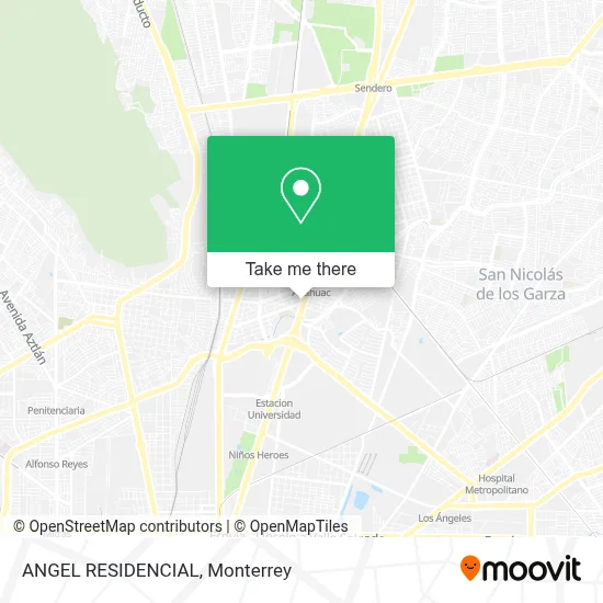 ANGEL RESIDENCIAL map