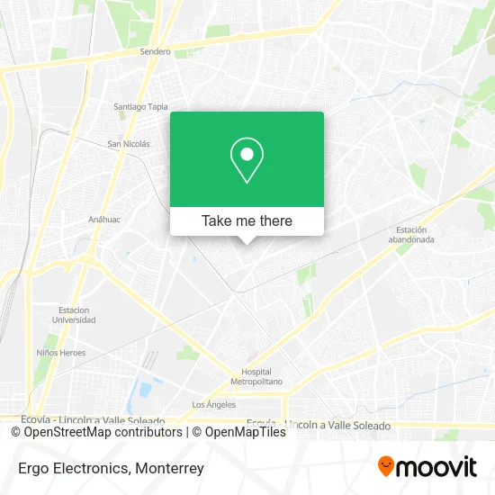 Ergo Electronics map